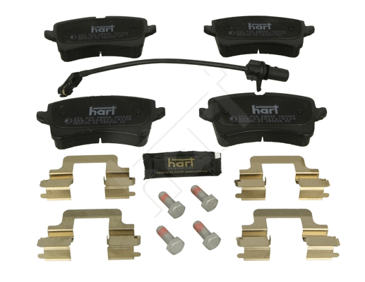 Brake Pad Set, disc brake (252 929)