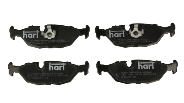 Brake Pad Set, disc brake (215 210)