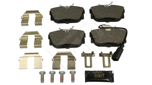Brake Pad Set, disc brake (252 322)