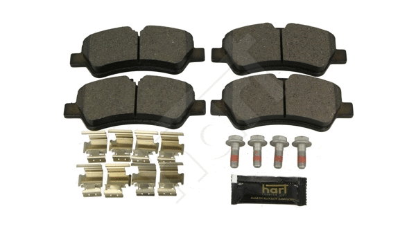 Brake Pad Set, disc brake (252 924)