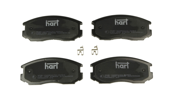 Brake Pad Set, disc brake (215 258)