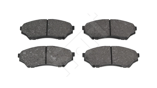Brake Pad Set, disc brake (256 522)