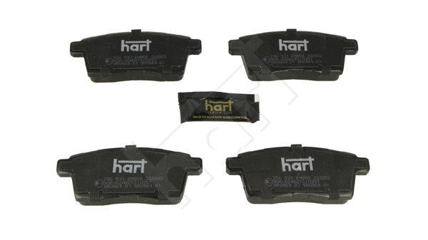Brake Pad Set, disc brake (256 533)