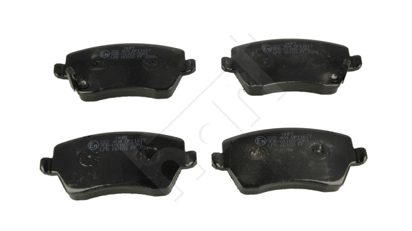 Brake Pad Set, disc brake (222 404)