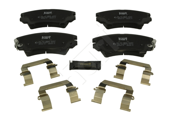 Brake Pad Set, disc brake (253 537)