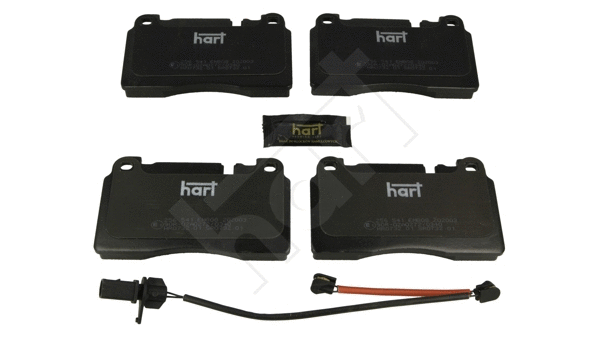 Brake Pad Set, disc brake (256 541)