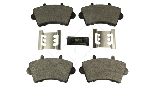 Brake Pad Set, disc brake (248 915)