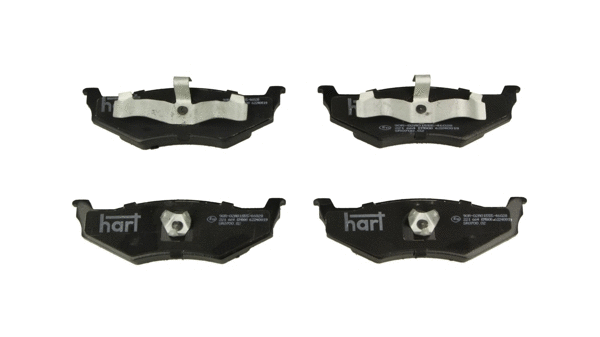 Brake Pad Set, disc brake (221 664)