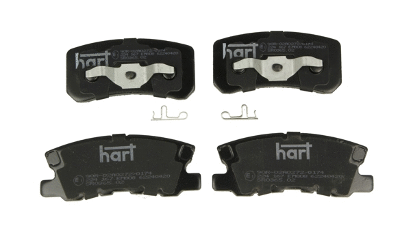 Brake Pad Set, disc brake (224 167)