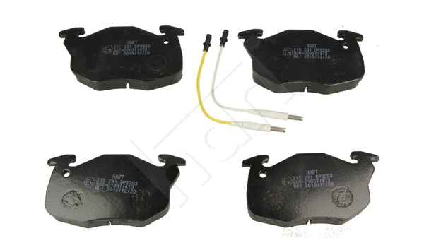 Brake Pad Set, disc brake (215 231)