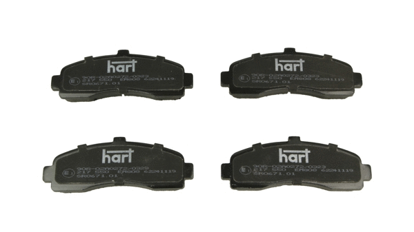 Brake Pad Set, disc brake (217 550)