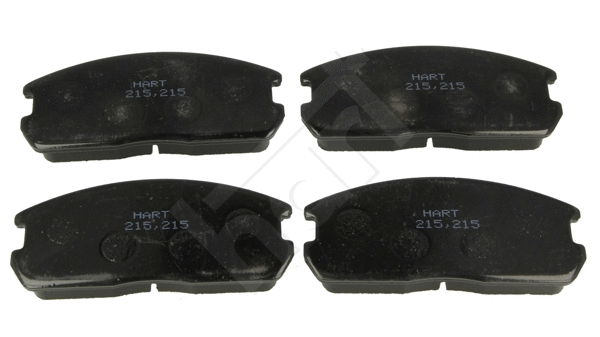 Brake Pad Set, disc brake (215 215)