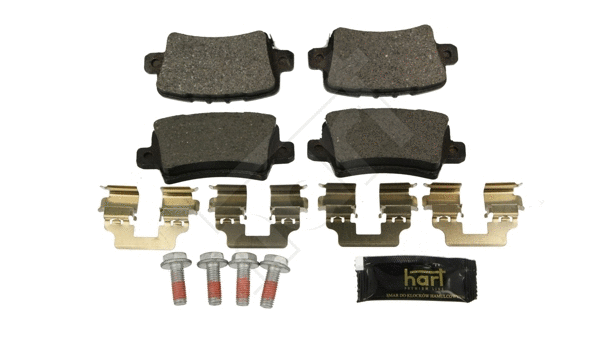 Brake Pad Set, disc brake (252 296)