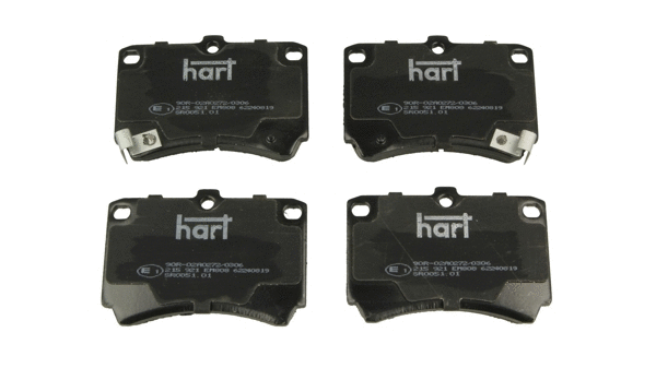 Brake Pad Set, disc brake (215 921)