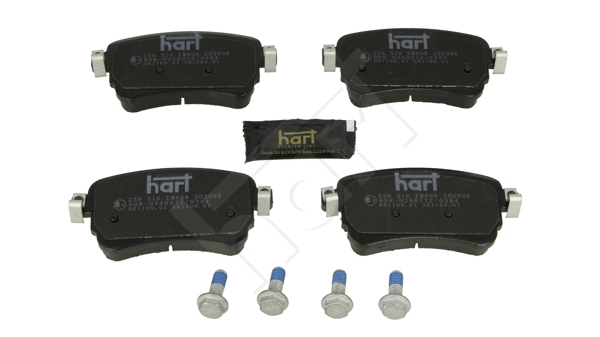 Brake Pad Set, disc brake (256 516)