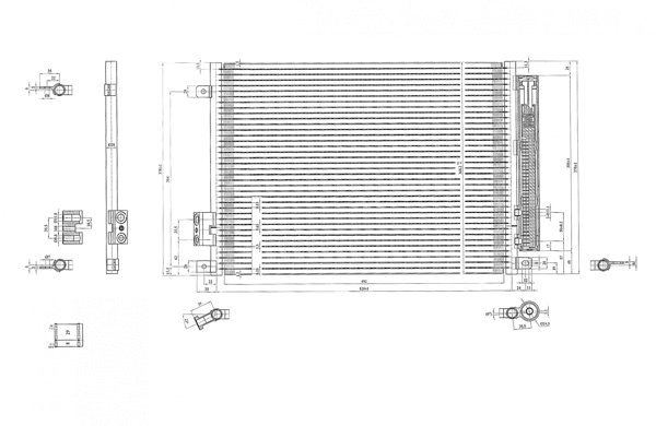 Condenser, air conditioning (611 419)
