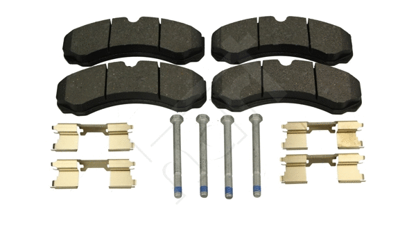 Brake Pad Set, disc brake (252 324)