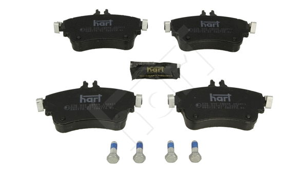 Brake Pad Set, disc brake (256 948)