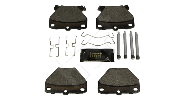 Brake Pad Set, disc brake (248 909)