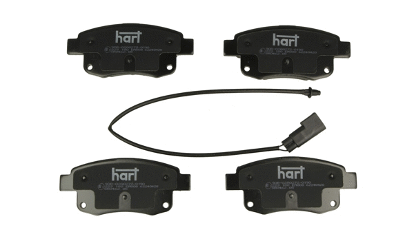 Brake Pad Set, disc brake (223 180)