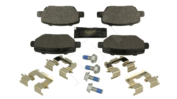Brake Pad Set, disc brake (261 588)