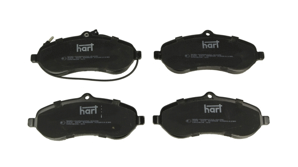 Brake Pad Set, disc brake (224 162)