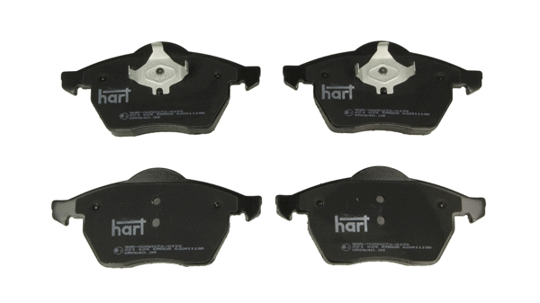 Brake Pad Set, disc brake (221 624)