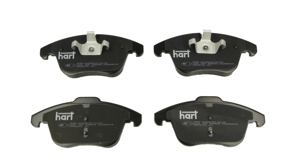 Brake Pad Set, disc brake (224 187)
