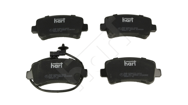 Brake Pad Set, disc brake (228 856)