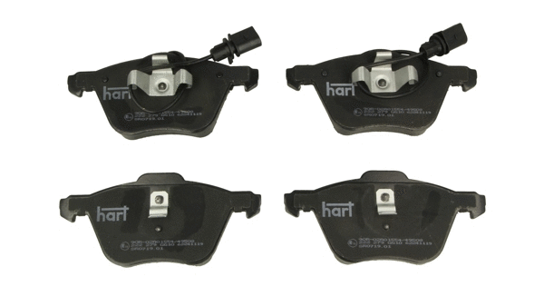 Brake Pad Set, disc brake (222 279)