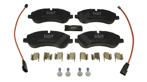 Brake Pad Set, disc brake (252 922)