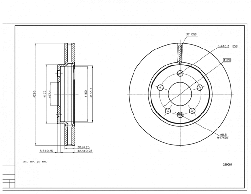 Brake Disc (229 081)