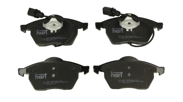 Brake Pad Set, disc brake (221 406)