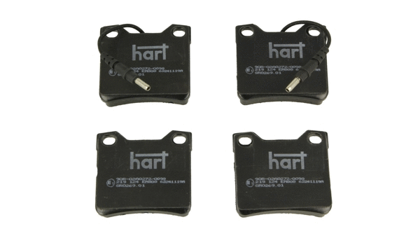 Brake Pad Set, disc brake (219 124)