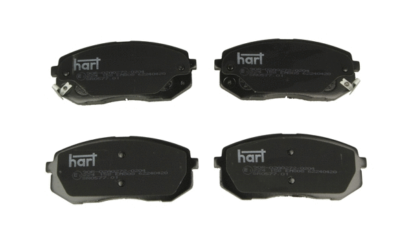 Brake Pad Set, disc brake (224 158)