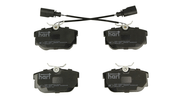 Brake Pad Set, disc brake (221 405)