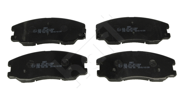 Brake Pad Set, disc brake (224 191)