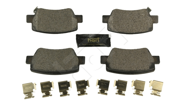 Brake Pad Set, disc brake (260 745)