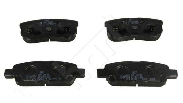 Brake Pad Set, disc brake (224 190)