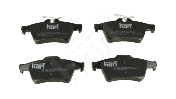 Brake Pad Set, disc brake (226 060)