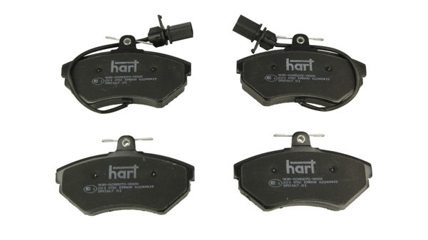 Brake Pad Set, disc brake (221 092)