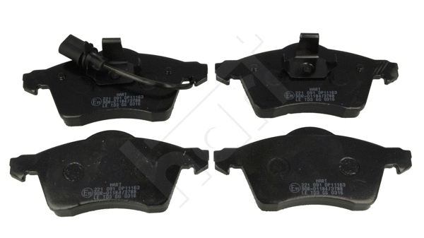 Brake Pad Set, disc brake (221 091)