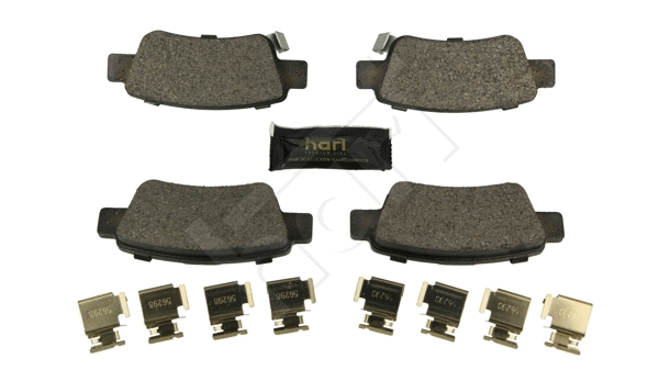 Brake Pad Set, disc brake (260 756)
