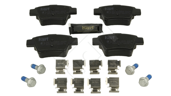 Brake Pad Set, disc brake (260 375)