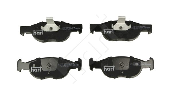 Brake Pad Set, disc brake (222 292)