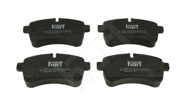 Brake Pad Set, disc brake (253 763)