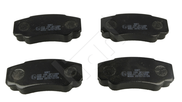Brake Pad Set, disc brake (220 199)