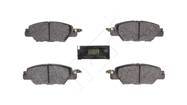 Brake Pad Set, disc brake (261 814)