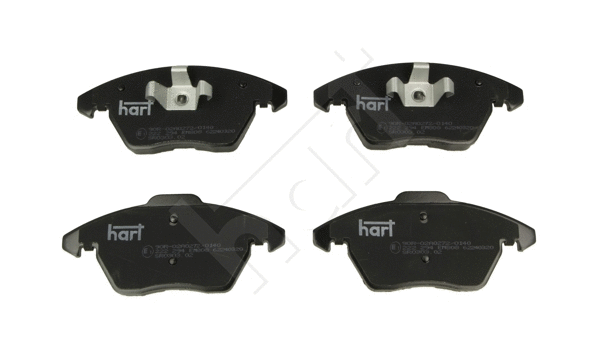 Brake Pad Set, disc brake (222 294)