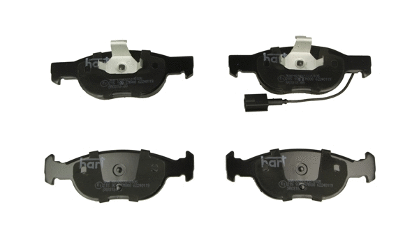 Brake Pad Set, disc brake (215 938)